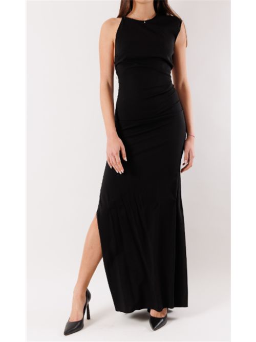 Abito lungo aderente con spacco Patrizia Pepe PATRIZIA PEPE | 2A3021-A738K103
